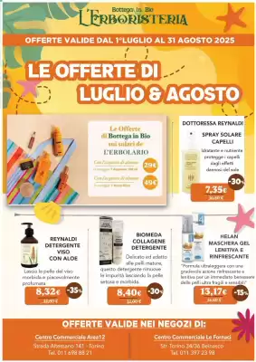 Volantino Bottega in Bio (valido fino al 31-08)