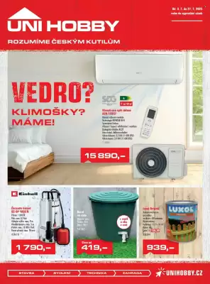 Uni Hobby leták