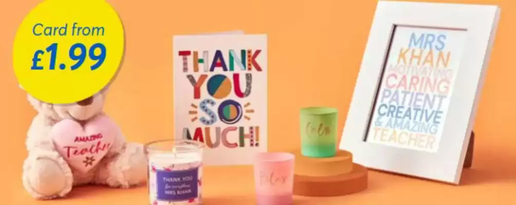 Card Factory leaflet (valid until 13-07)
