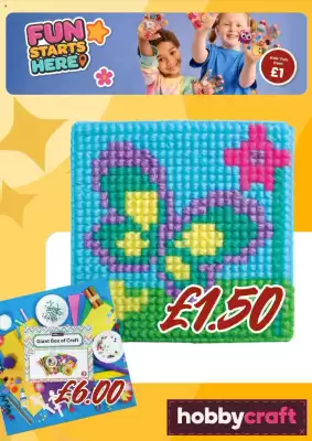 Hobbycraft leaflet (valid until 4-08)