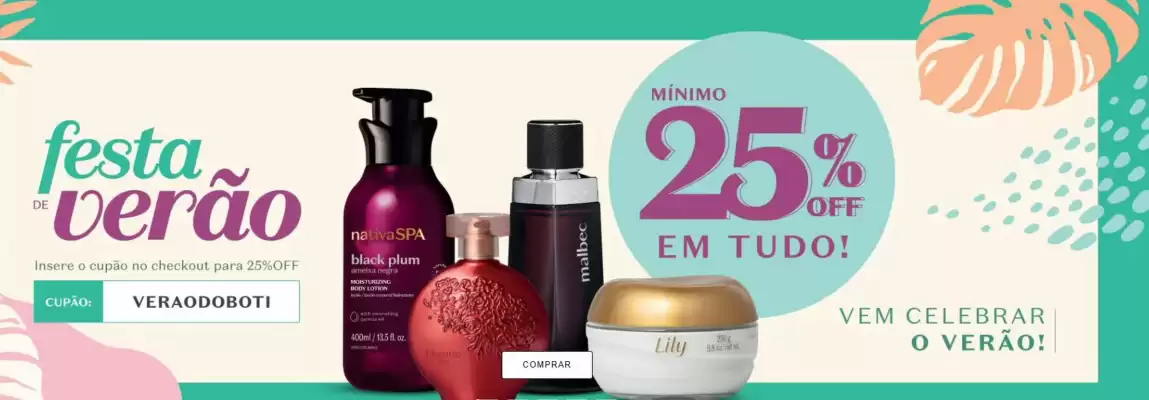 Folheto O Boticário