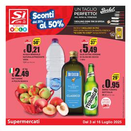 Volantino Sì con te Pagina 1