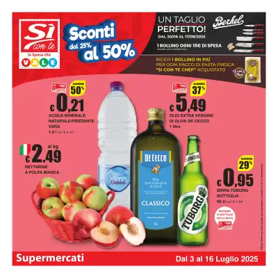 Volantino Sì con te