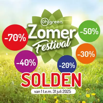 Oh Green folder (geldig t/m 31-07)