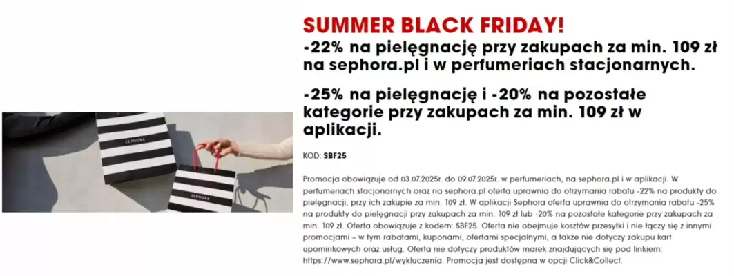 Sephora gazetka (ważność do 9-07)