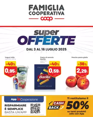 Volantino Coop famiglia cooperativa