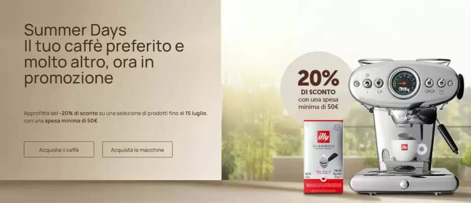 Volantino Illy (valido fino al 15-07)