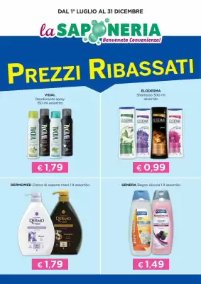 Volantino La Saponeria (valido fino al 31-12)