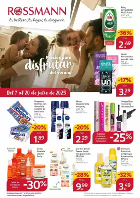 Folleto Rossmann (válido hasta el 20-07)