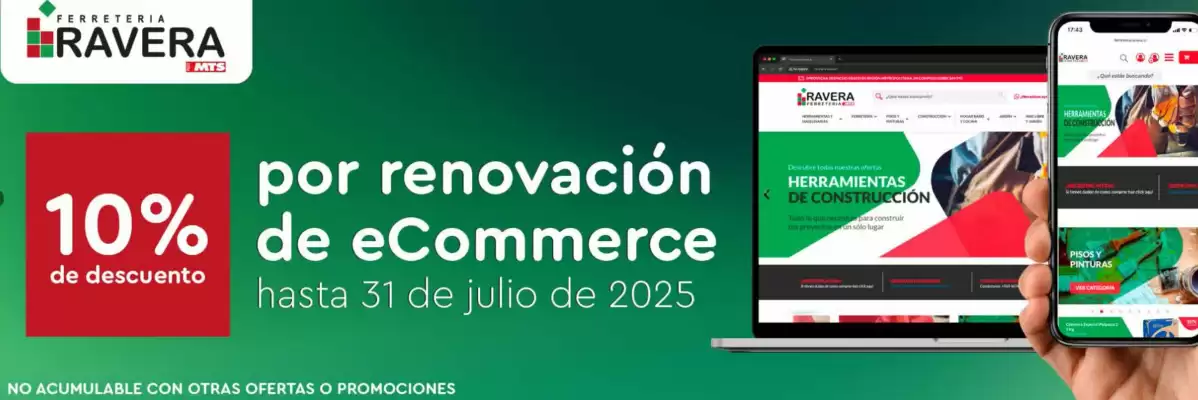 Catálogo Ravera (válido hasta 31-07)