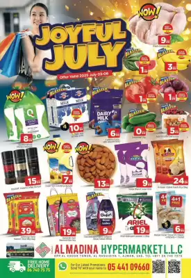 Al Madina Hypermarket catalogue (valid until 6-07)