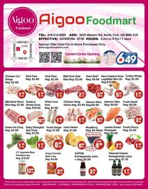 Aigoo Foodmart flyer week 27 Page 1