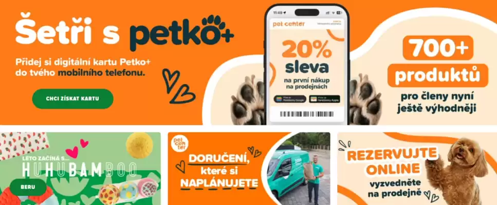 Pet Center leták