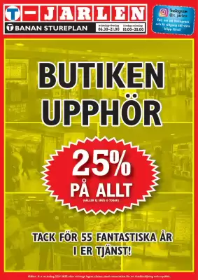 T-jarlen reklamblad