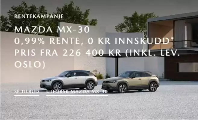 Mazda Kundeavis (gyldig til 31-07)