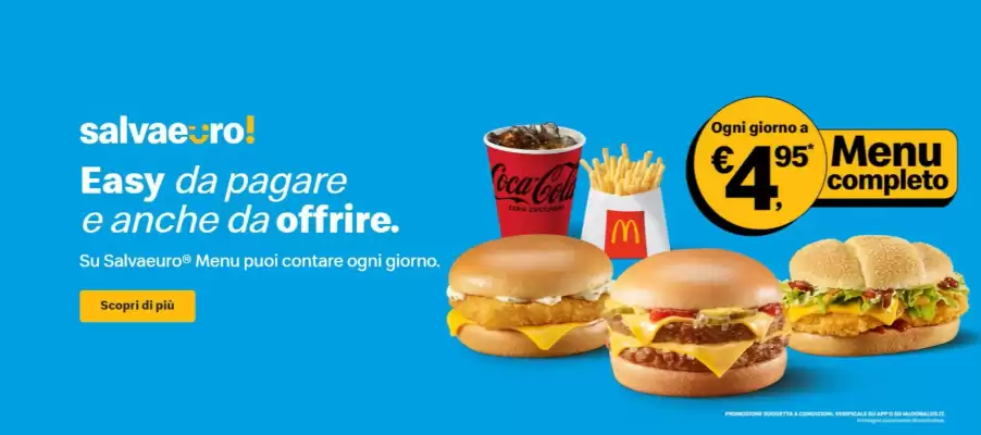 Volantino McDonald's (valido fino al 31-07)