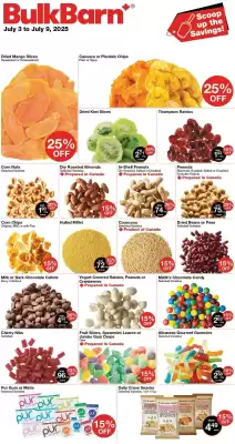 Bulk Barn flyer (valid until 10-07)