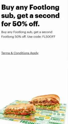 Subway flyer (valid until 9-07)