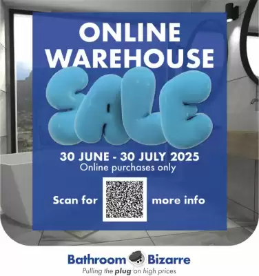 Bathroom Bizarre catalogue (valid until 30-07)