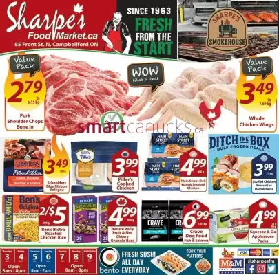 Sharpe's Food Market flyer (valid until 9-07)