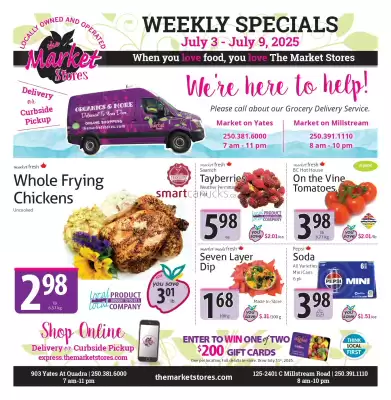 The Market Stores flyer (valid until 9-07)