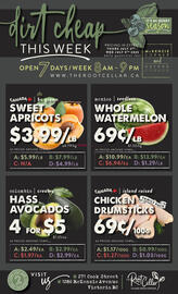 The Root Cellar flyer Page 1