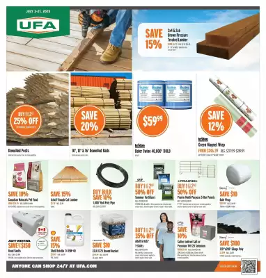 United Farmers Of Alberta flyer (valid until 9-07)