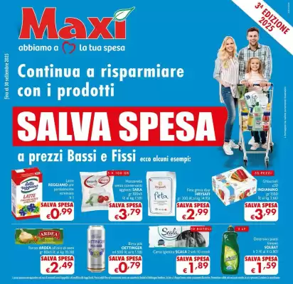 Volantino Maxi Supermercati (valido fino al 30-09)