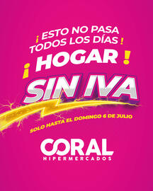 Catálogo Coral Hipermercados semana 27 Página 1