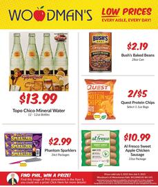 Woodman's Weekly Ad week 27 Page 1