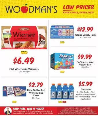 Woodman's Weekly Ad (valid until 9-07)
