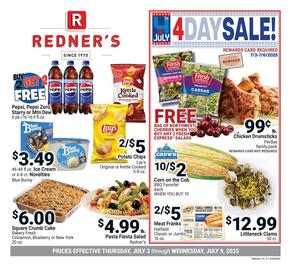Redner's Warehouse Weekly Ad week 27 Page 1