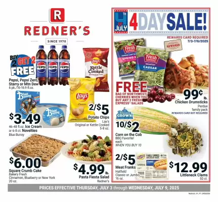 Redner's Warehouse Weekly Ad (valid until 9-07)