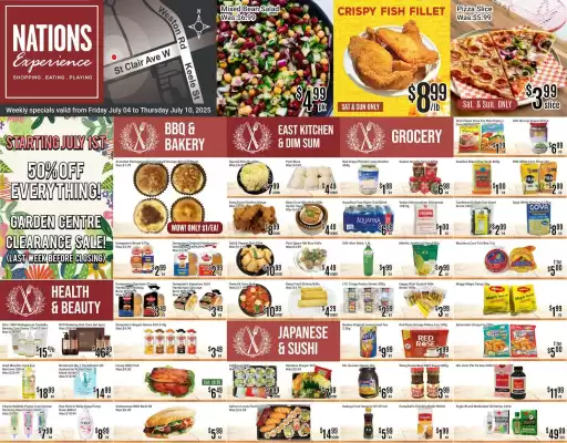 Nations Fresh Foods flyer (valid until 11-07)