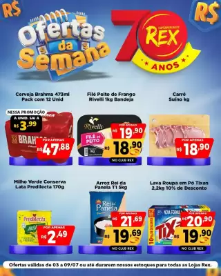 Catálogo Supermercados Rex (válido até 9-07)