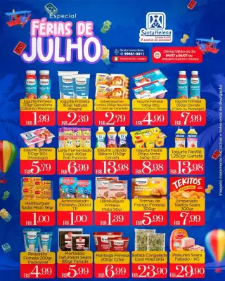 Catálogo Supermercados Santa Helena (válido até 6-07)