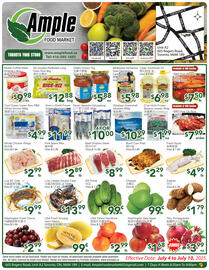 Ample Food Market flyer week 27 Page 1