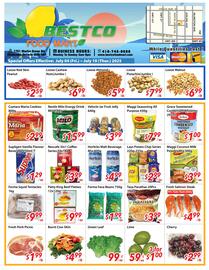 Bestco Food Mart flyer week 27 Page 1