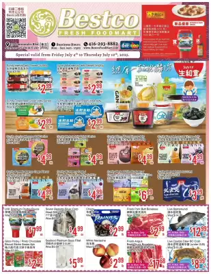 Bestco Food Mart flyer (valid until 10-07)