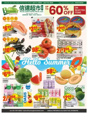 Btrust Supermarket flyer (valid until 10-07)