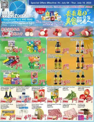 Foody Mart flyer (valid until 21-07)