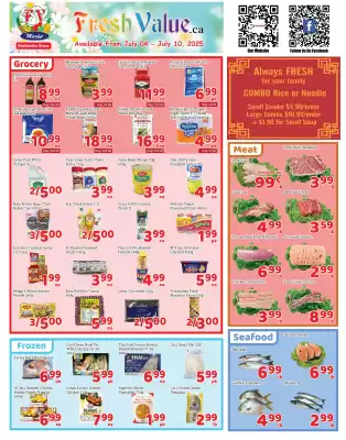 Fresh Value flyer (valid until 21-07)