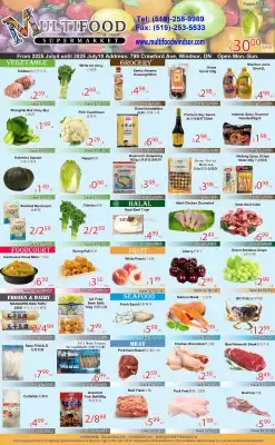 MultiFood Supermarket flyer (valid until 10-07)