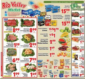 Rio Valley Market Weekly Ad week 27 Page 1