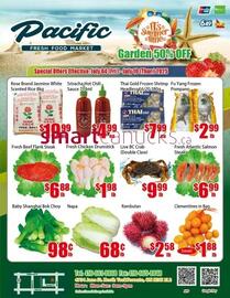 New Pacific Supermarket flyer week 27 Page 1
