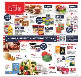 Heinen's Weekly Ad week 27 Page 1