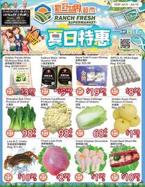Ranch Fresh Supermarket flyer week 27 Page 1