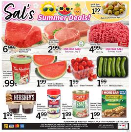 Sal's Grocery flyer week 27 Page 1
