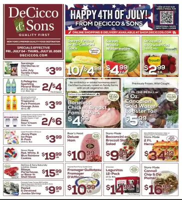 DeCicco & Sons Weekly Ad (valid until 10-07)