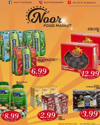 Noor Food Market flyer (valid until 10-07)